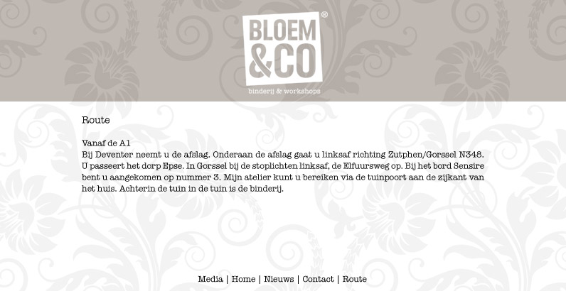 welkom bij Bloem & Co