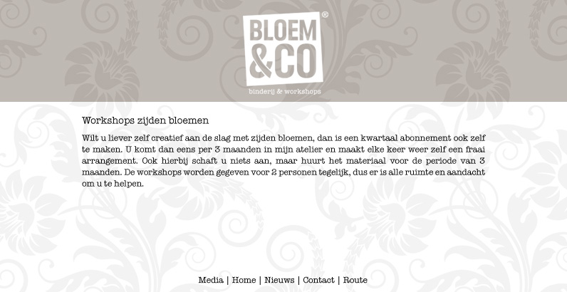 welkom bij Bloem & Co