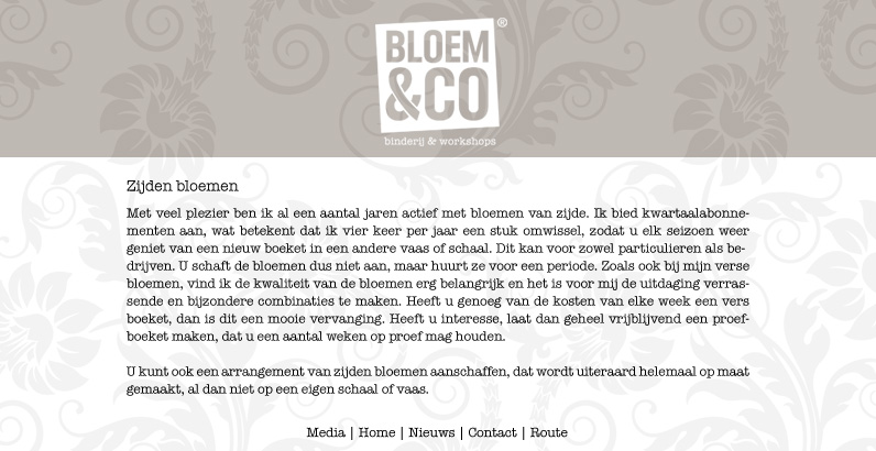 welkom bij Bloem & Co